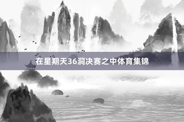 在星期天36洞決賽之中體育集錦