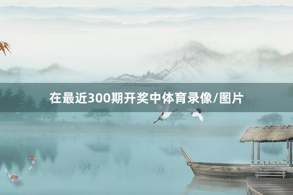 在最近300期開獎中體育錄像/圖片