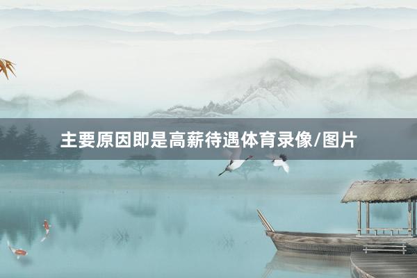 主要原因即是高薪待遇體育錄像/圖片