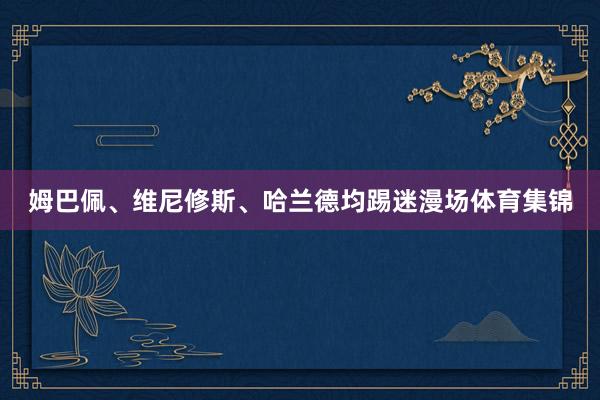 姆巴佩、維尼修斯、哈蘭德均踢迷漫場體育集錦