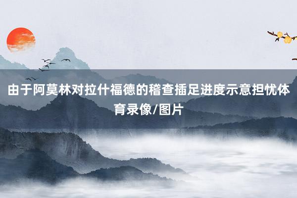 由于阿莫林對拉什福德的稽查插足進度示意擔憂體育錄像/圖片